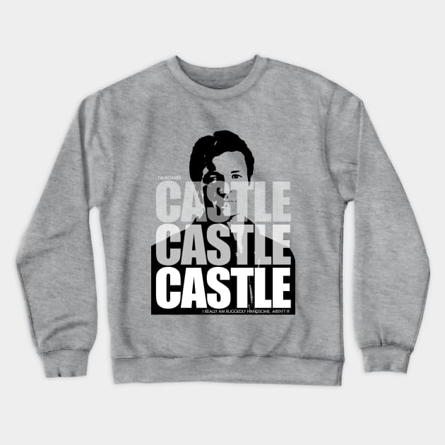 Castle Castle Castle Crewneck Sweatshirt by Migs